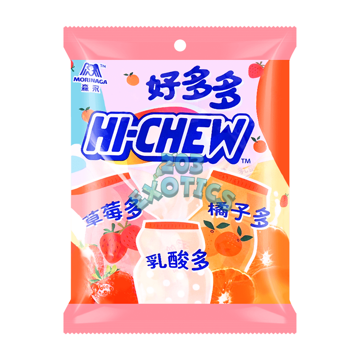 Hi-Chew Strawberry, Orange, and Yogurt (110g)