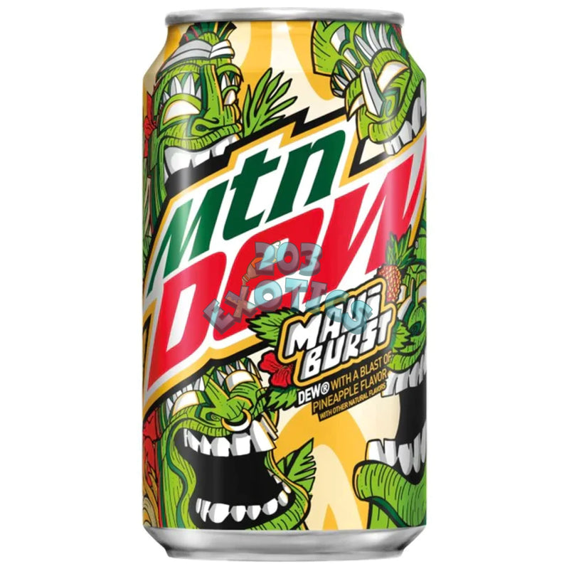 Mountain Dew Maui Burst Can (Pineapple) (12oz)