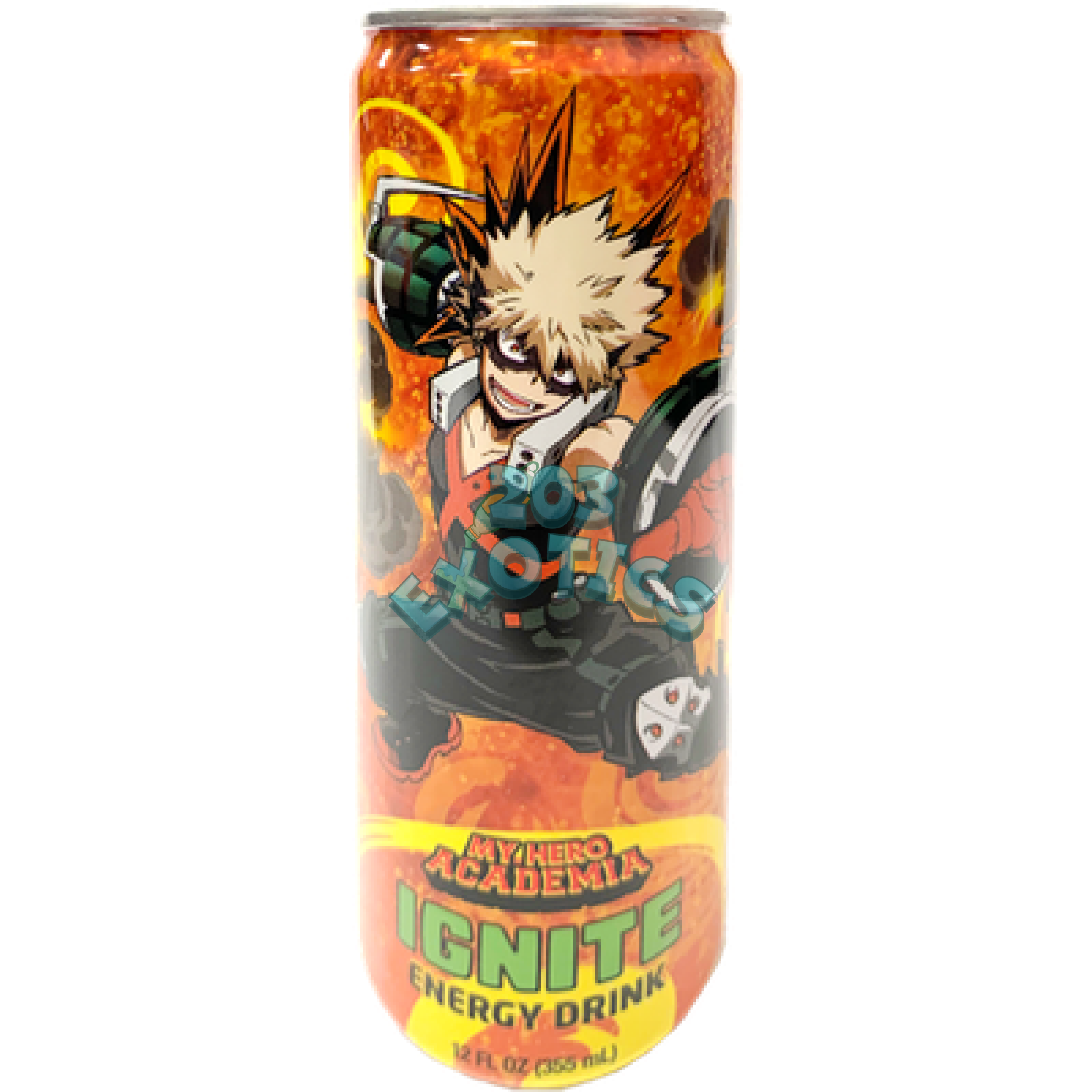 My Hero Academia Bakugo Ignite Energy Drink (12Oz)