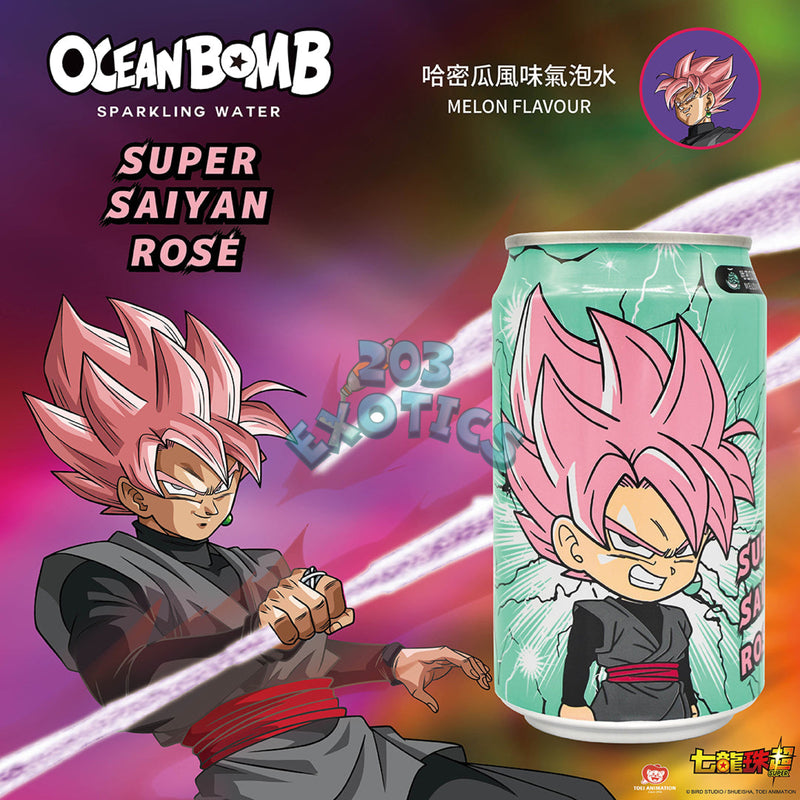 Ocean Bomb Dragon Ball Sparkling Water Melon Flavor