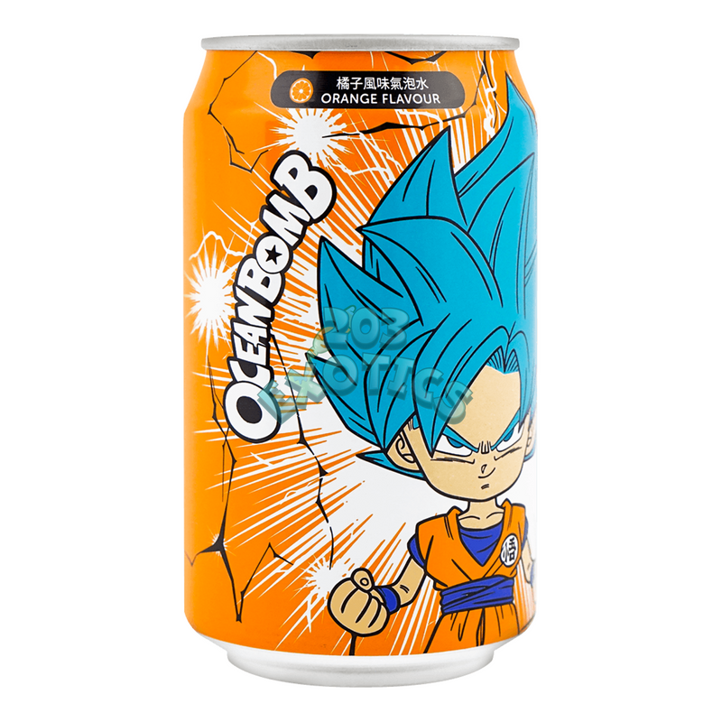 Ocean Bomb Dragon Ball Sparkling Water Orange Flavor
