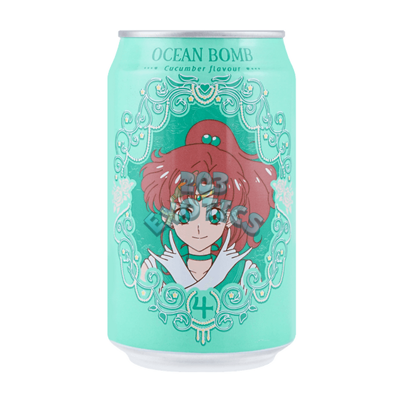 Ocean Bomb Sailor Moon Sparkling Water Cucumber Flavor