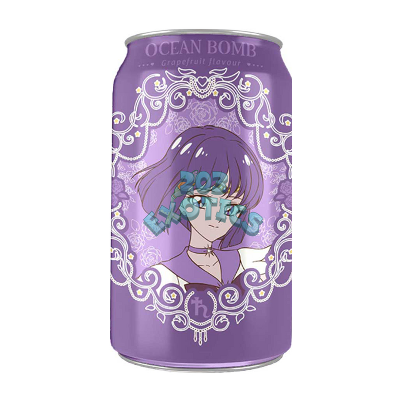 Ocean Bomb Sailor Moon Sparkling Water Grapefruit (11.16 Fl Oz)