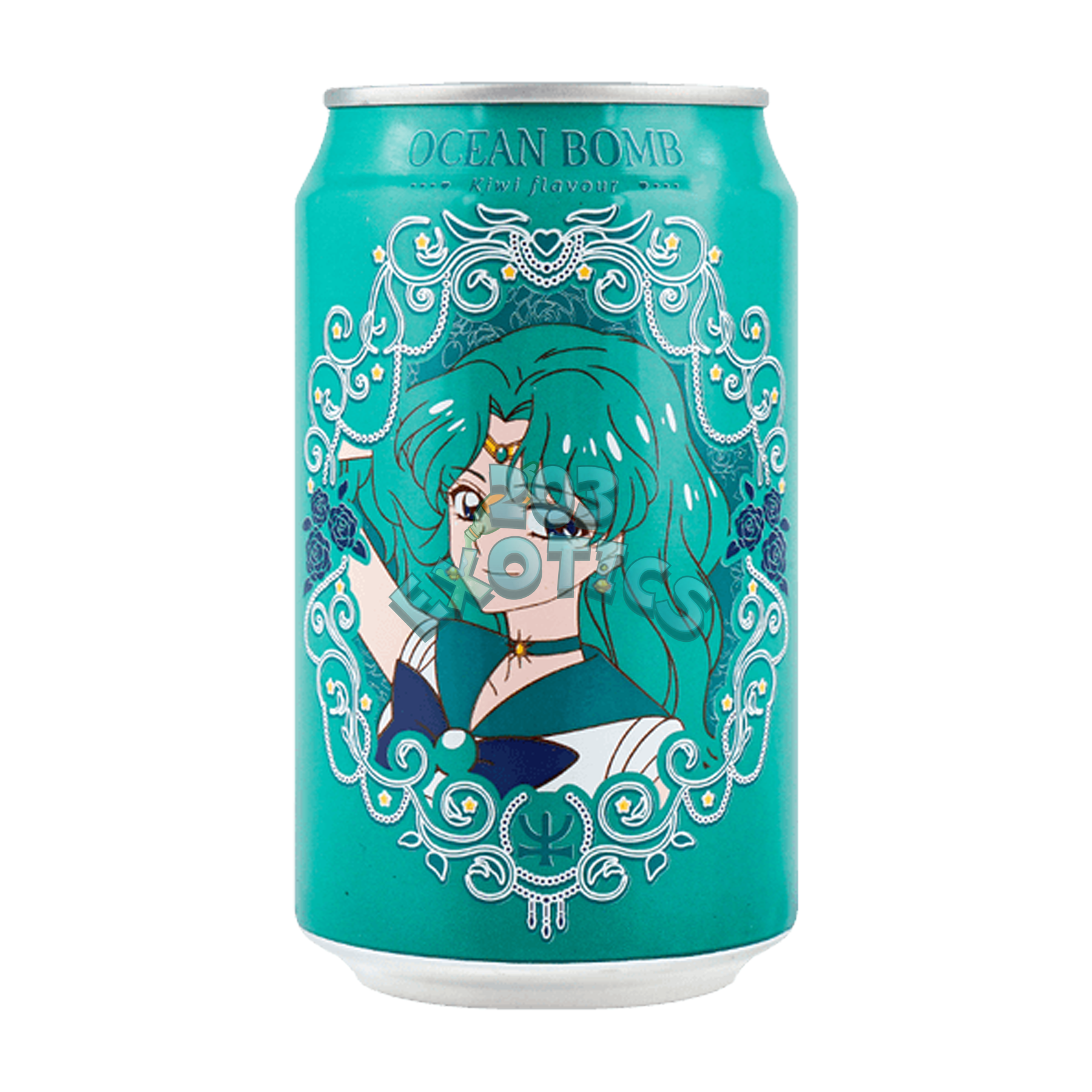 Ocean Bomb Sailor Moon Sparkling Water Kiwi Flavor