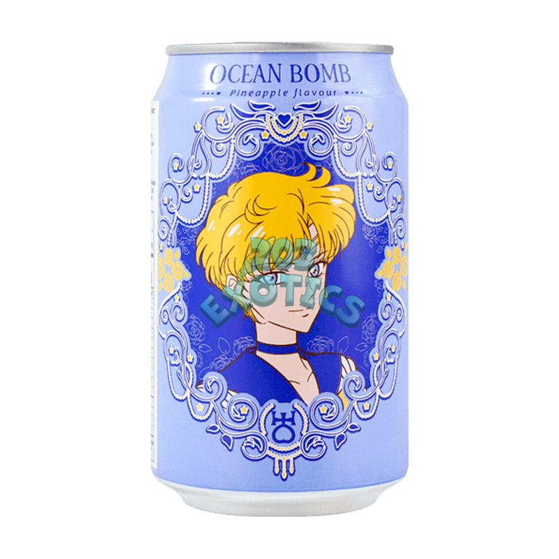 Ocean Bomb Sailor Moon Sparkling Water Pineapple Flavor