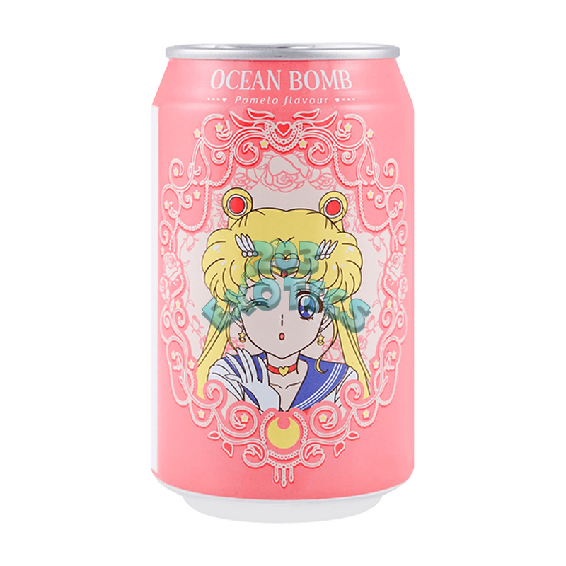 Ocean Bomb Sailor Moon Sparkling Water Pomelo Flavor