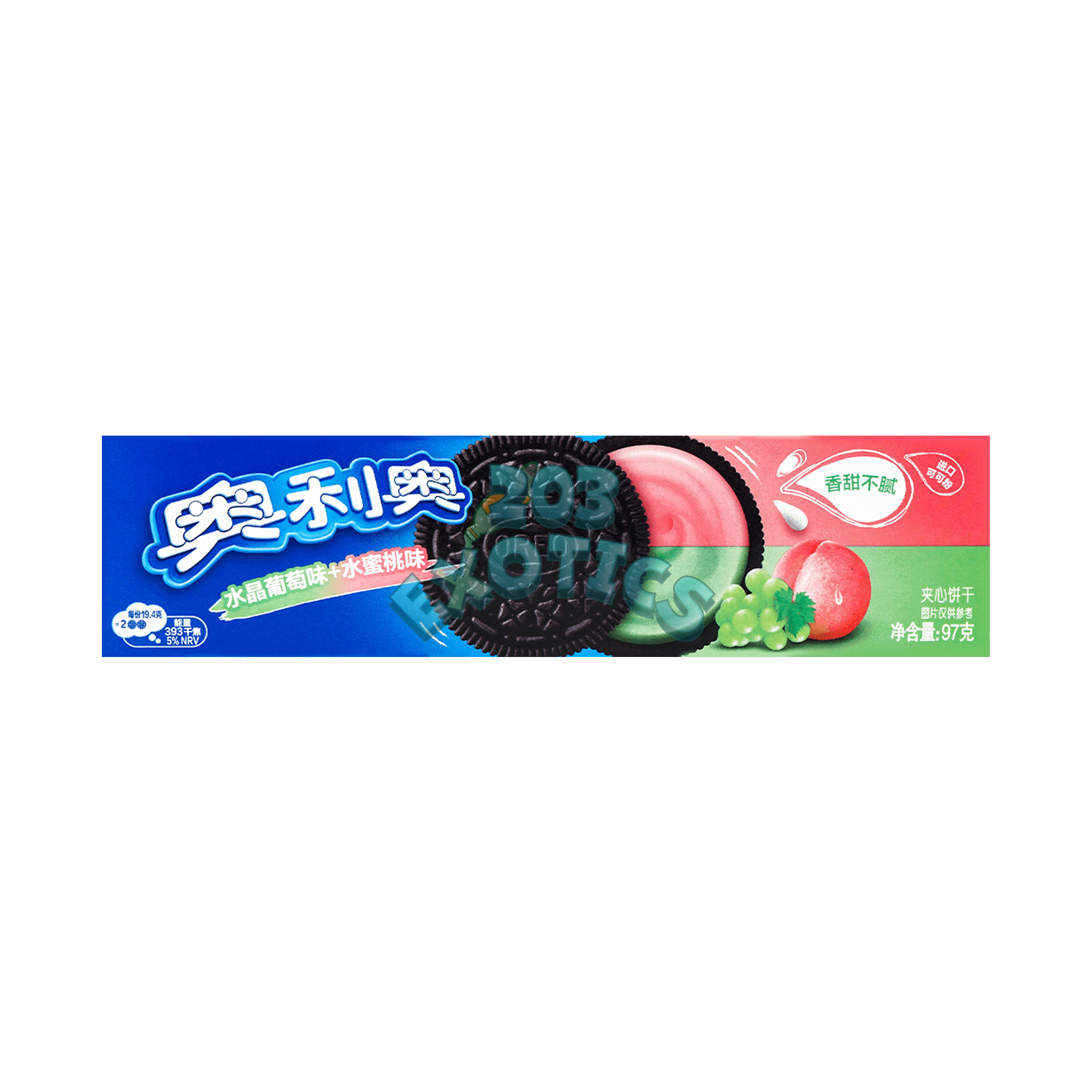 Oreo Crystal Grape Peach (3.42Oz)