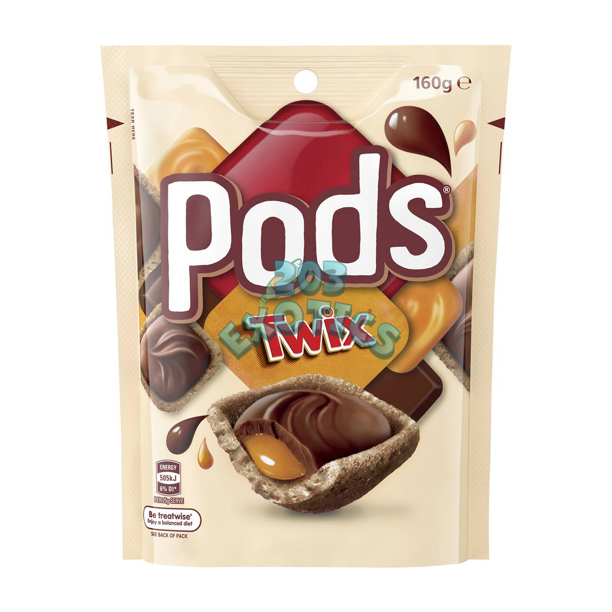 Pods Twix (160g)