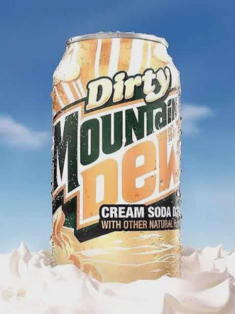Dirty Mountain Dew Cream Soda (12oz) Can