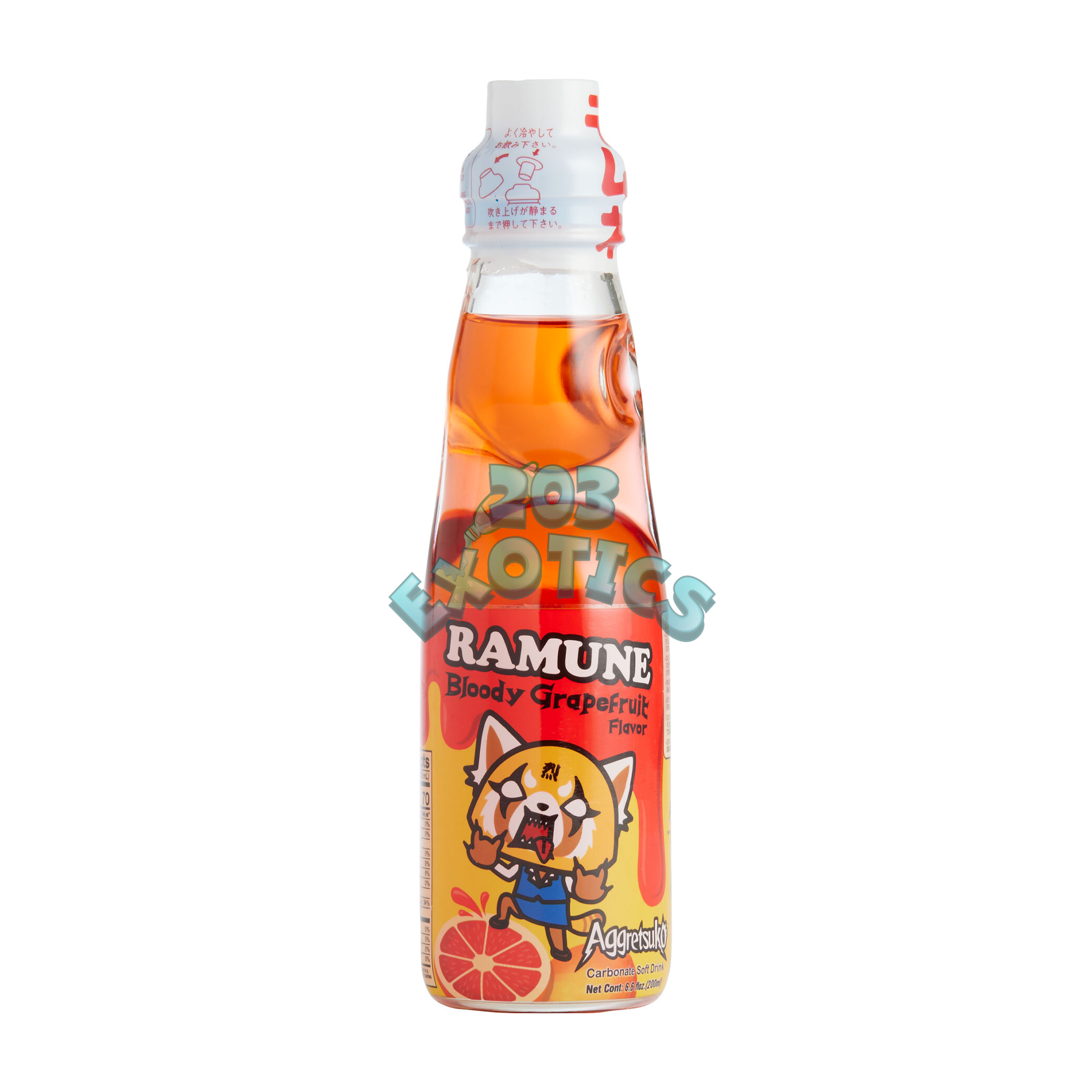 Ramune Aggretsuko Bloody Grapefruit (200Ml)