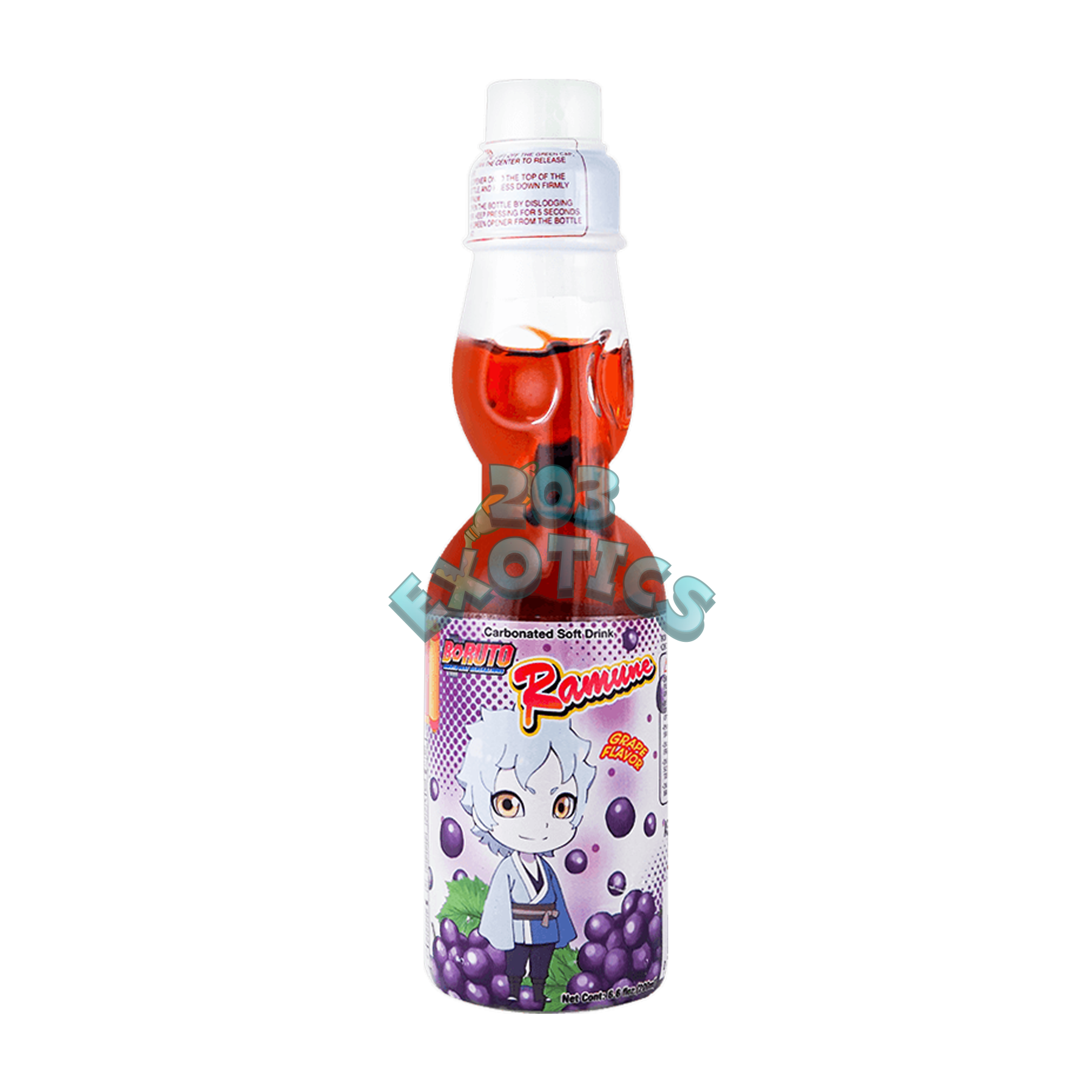 Ramune Boruto Next Generations Grape (200Ml)