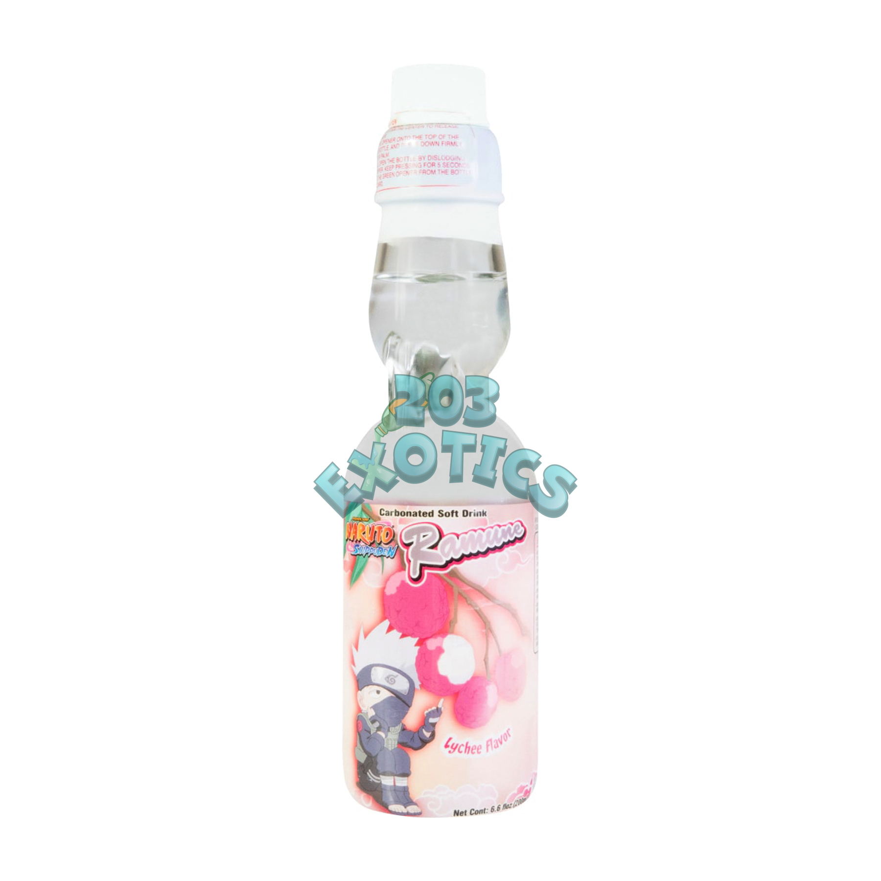 Ramune Naruto Shippuden Kakashi Lychee (200Ml)