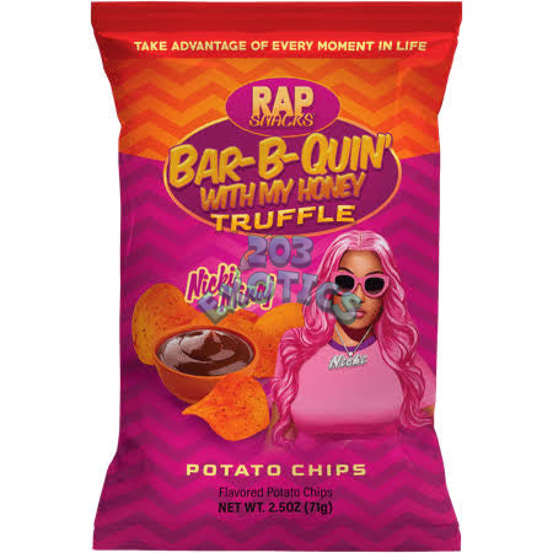 Rap Snacks Nikki Minaj Bar - B - Quin With My Honey Flavored Chips (71G)