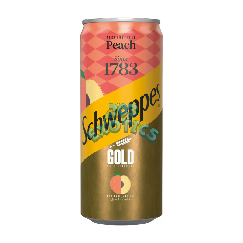 Schweppes Gold Peach Flavor (250ml)