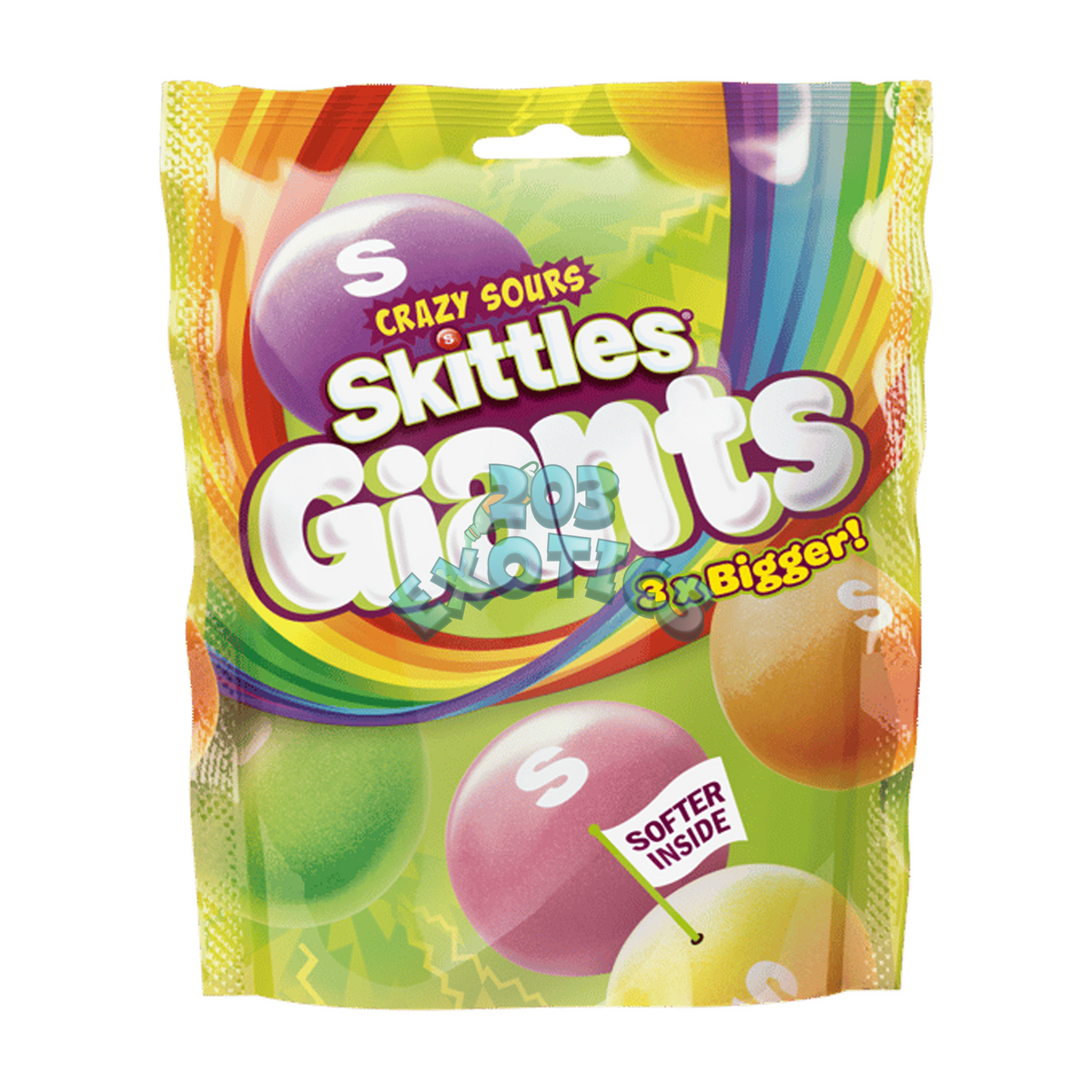 Skittles Giants Crazy Sours
