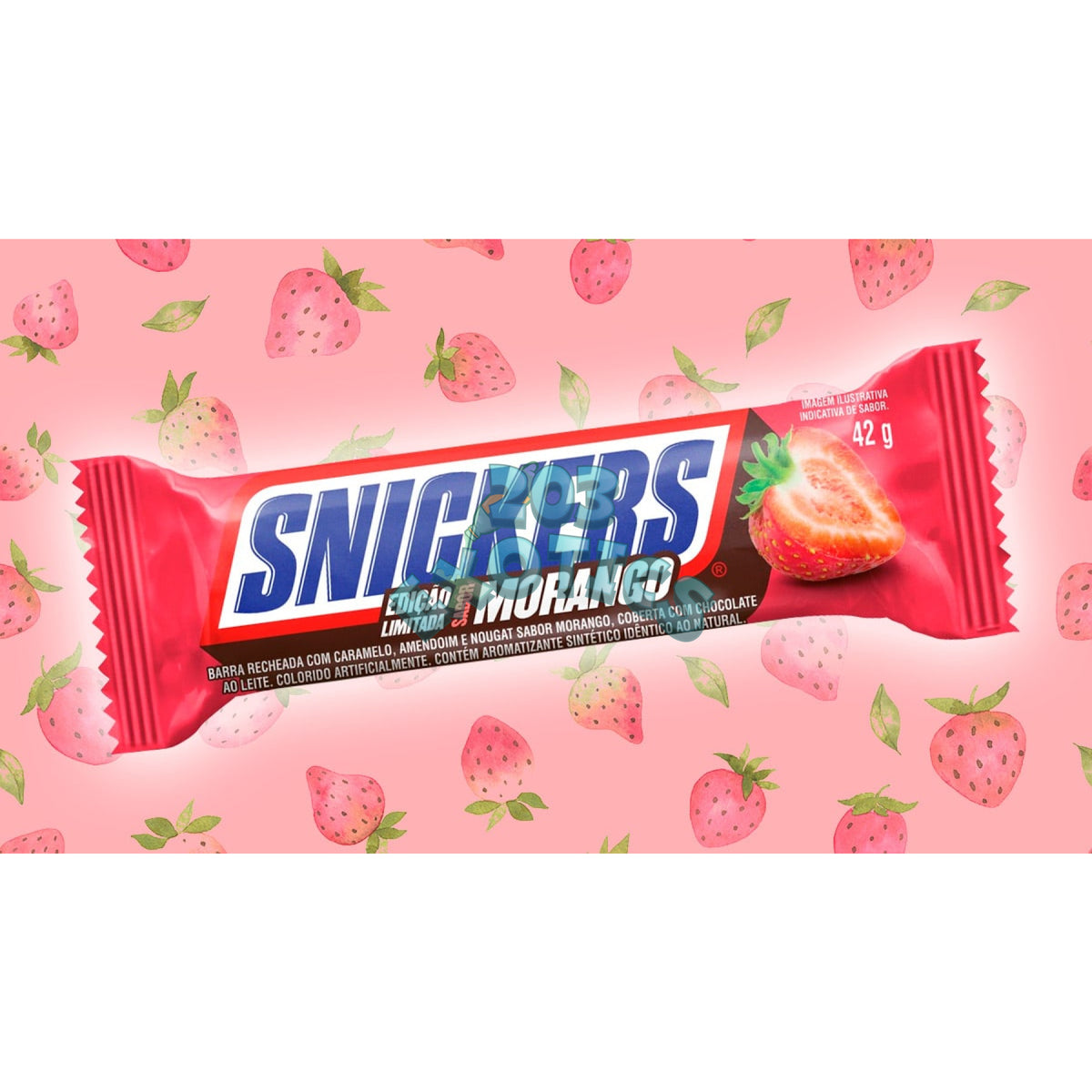 Snickers Morango (42g) | 203 Exotics