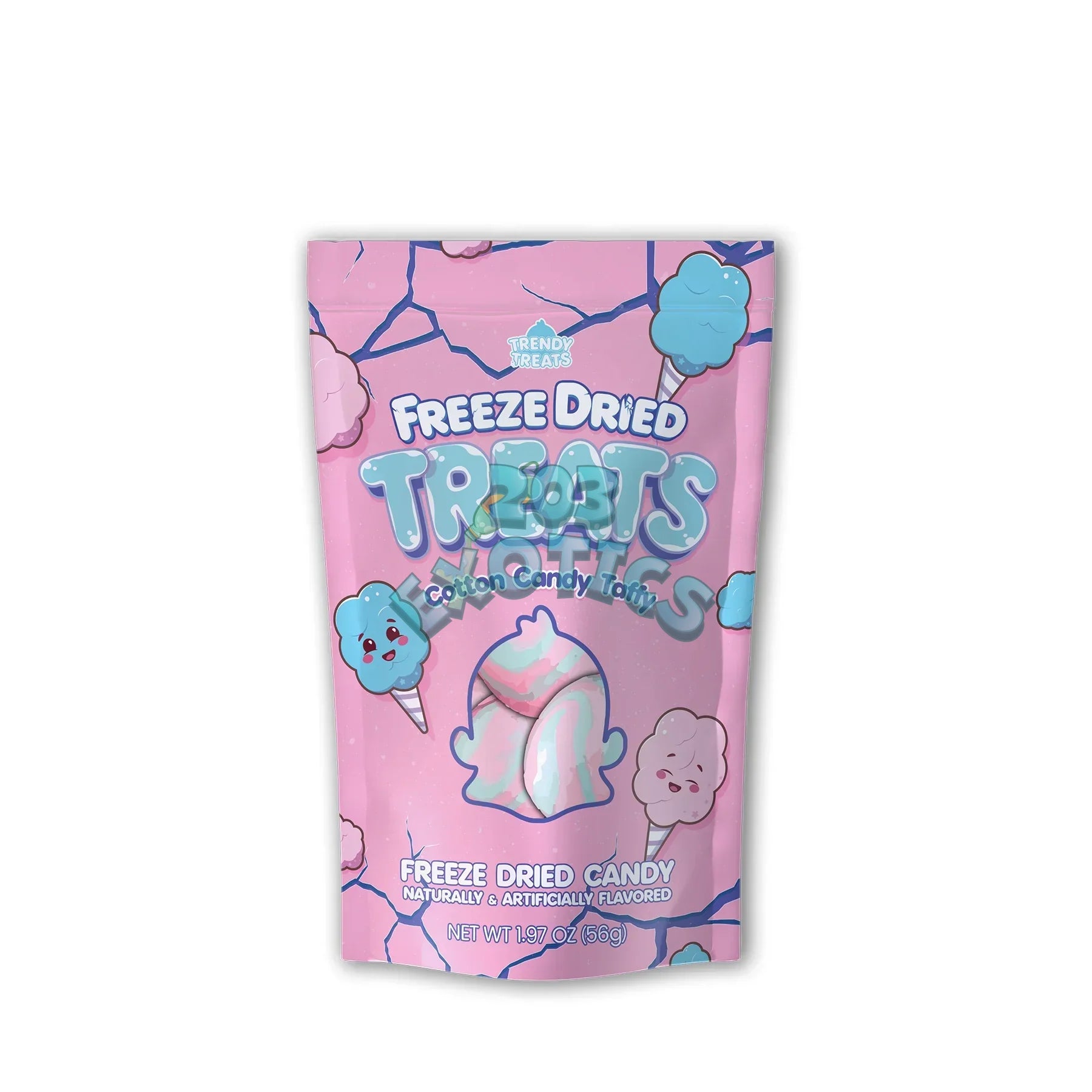 Trendy Treats Freeze Dried Candy Cotton Taffy