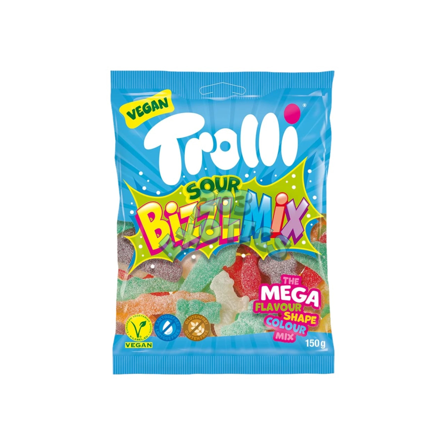 Trolli Sour Bizzl Mix (Vegan)