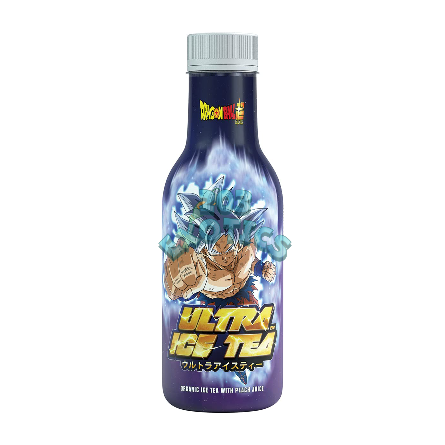 Ultra Ice Tea Organic Super Dragon Ball Son Goku With Peach Juice (16.9 Fl Oz)