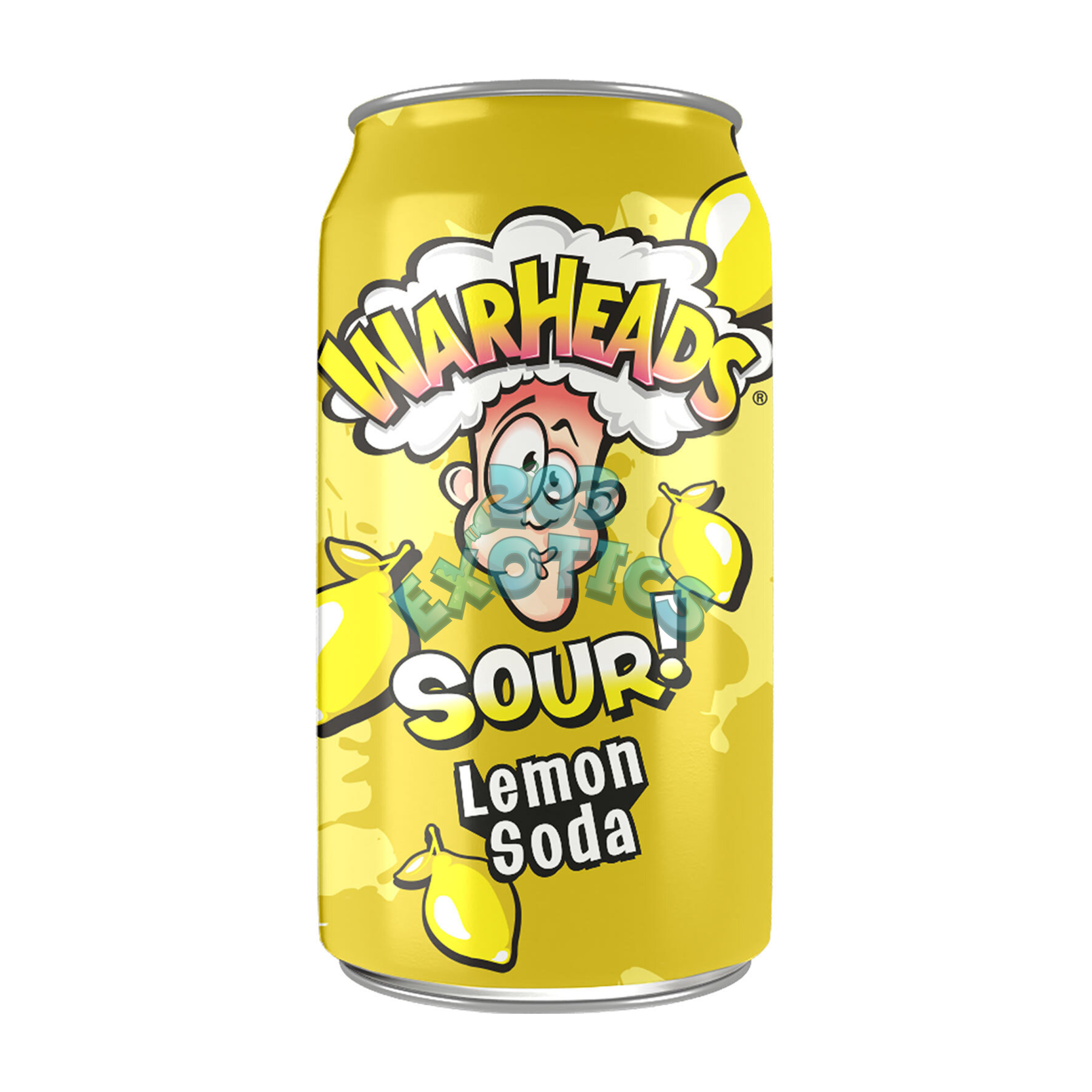 Warheads Soda Sour Lemon (355Ml)