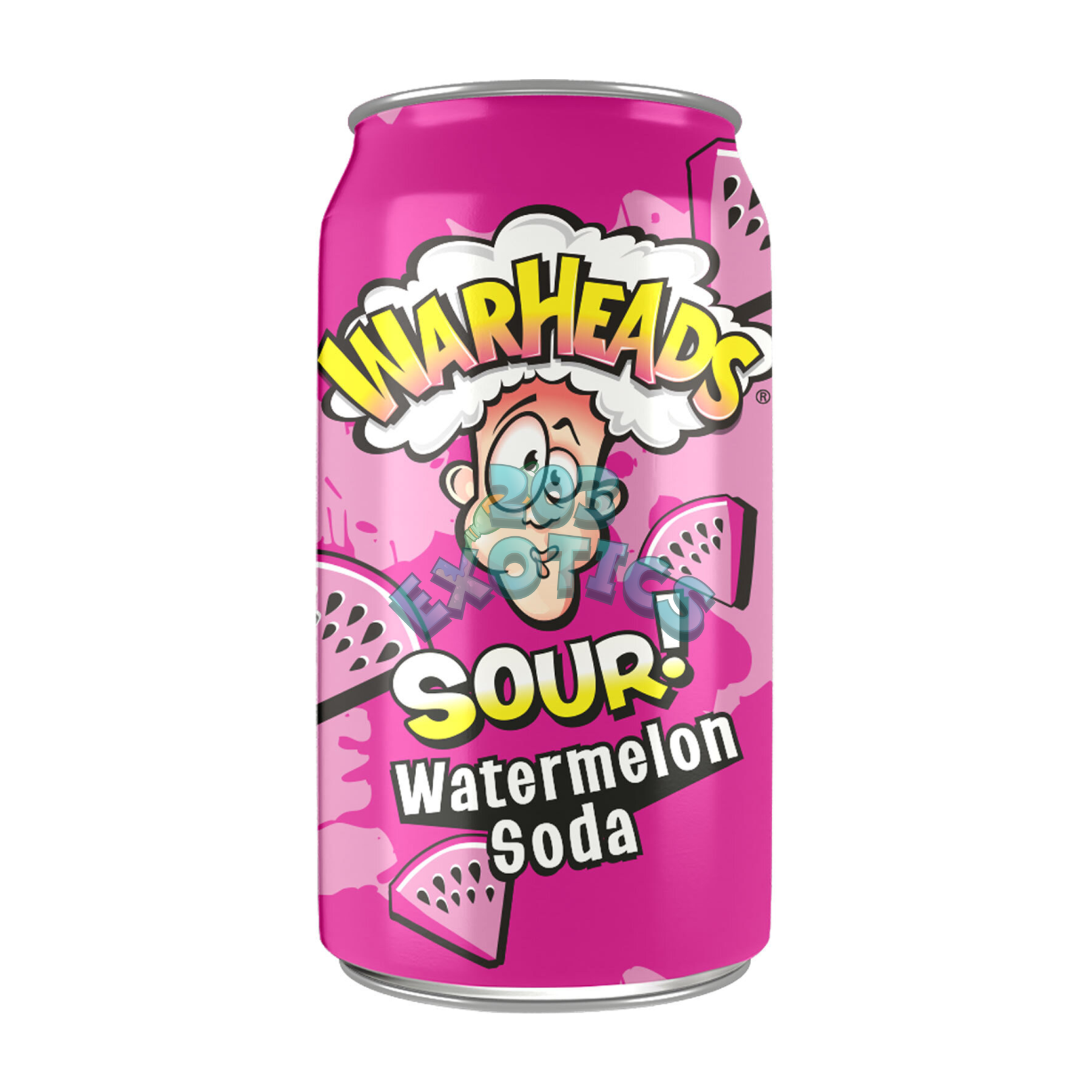 Warheads Soda Sour Watermelon (355Ml)